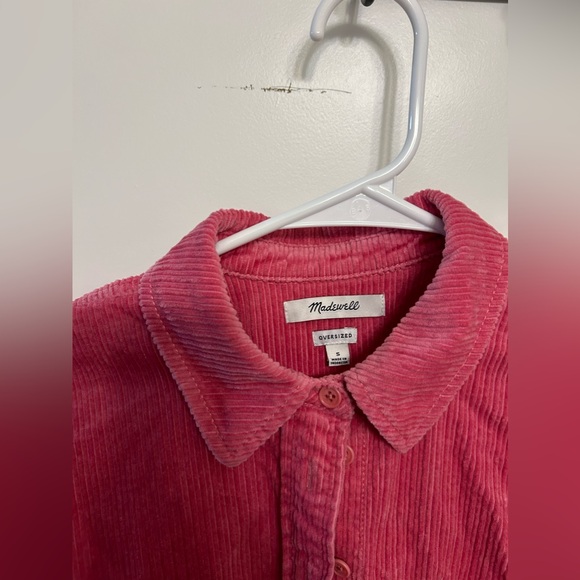 Madewell Variegated Corduroy Button-Up Shirt - Picture 4 of 10